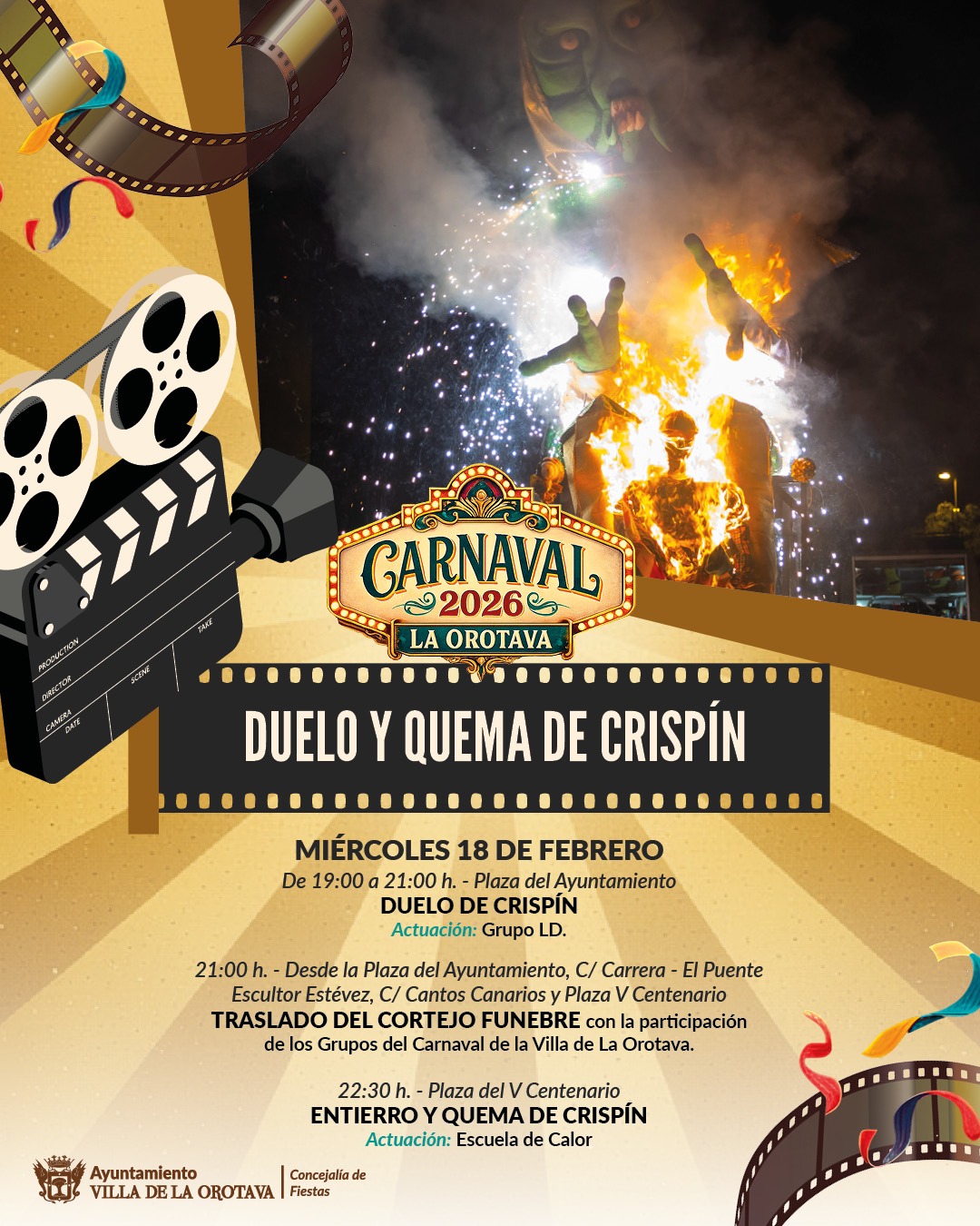 Duelo y Quema de Crispín