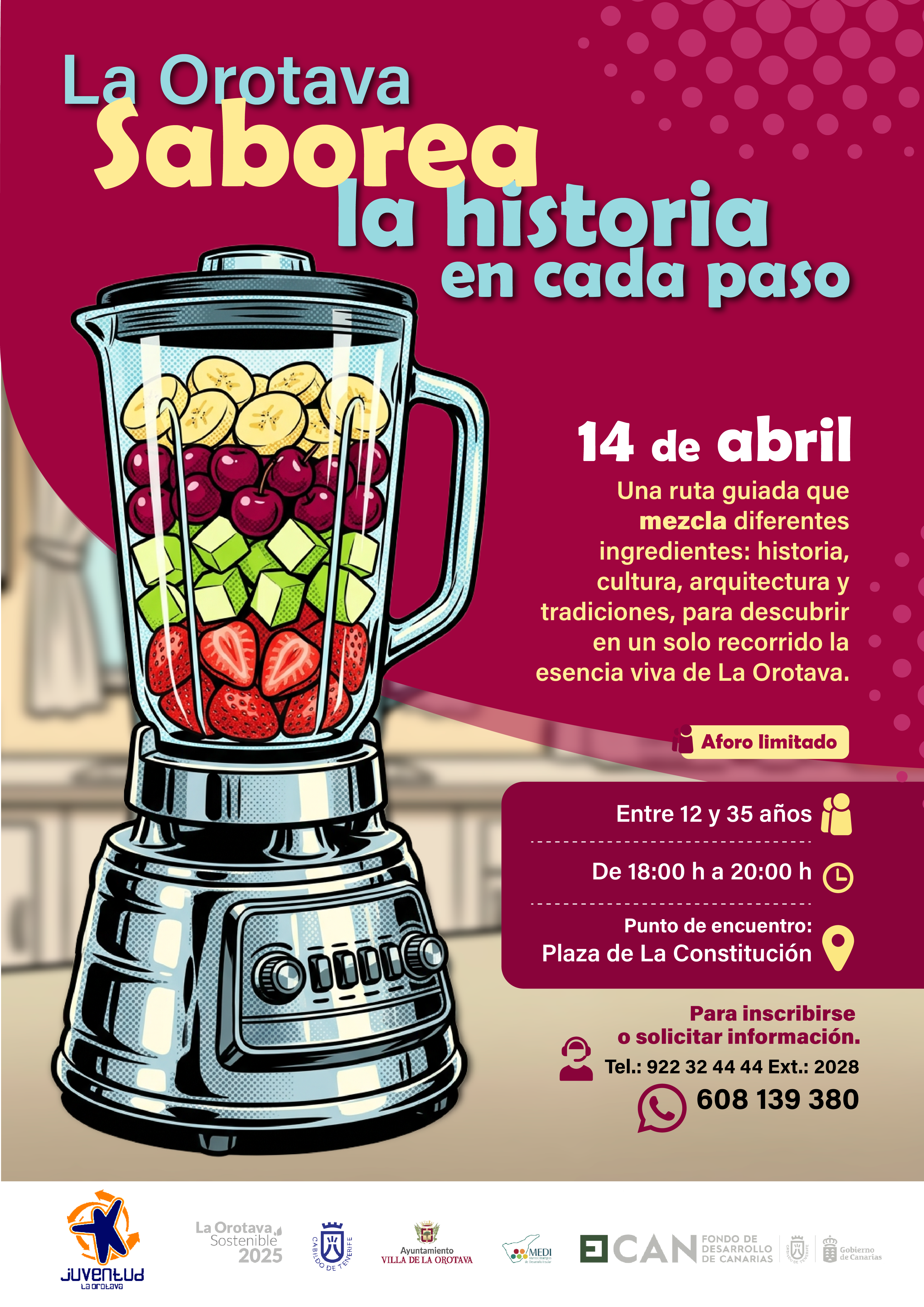 Saborea la historia en cada paso