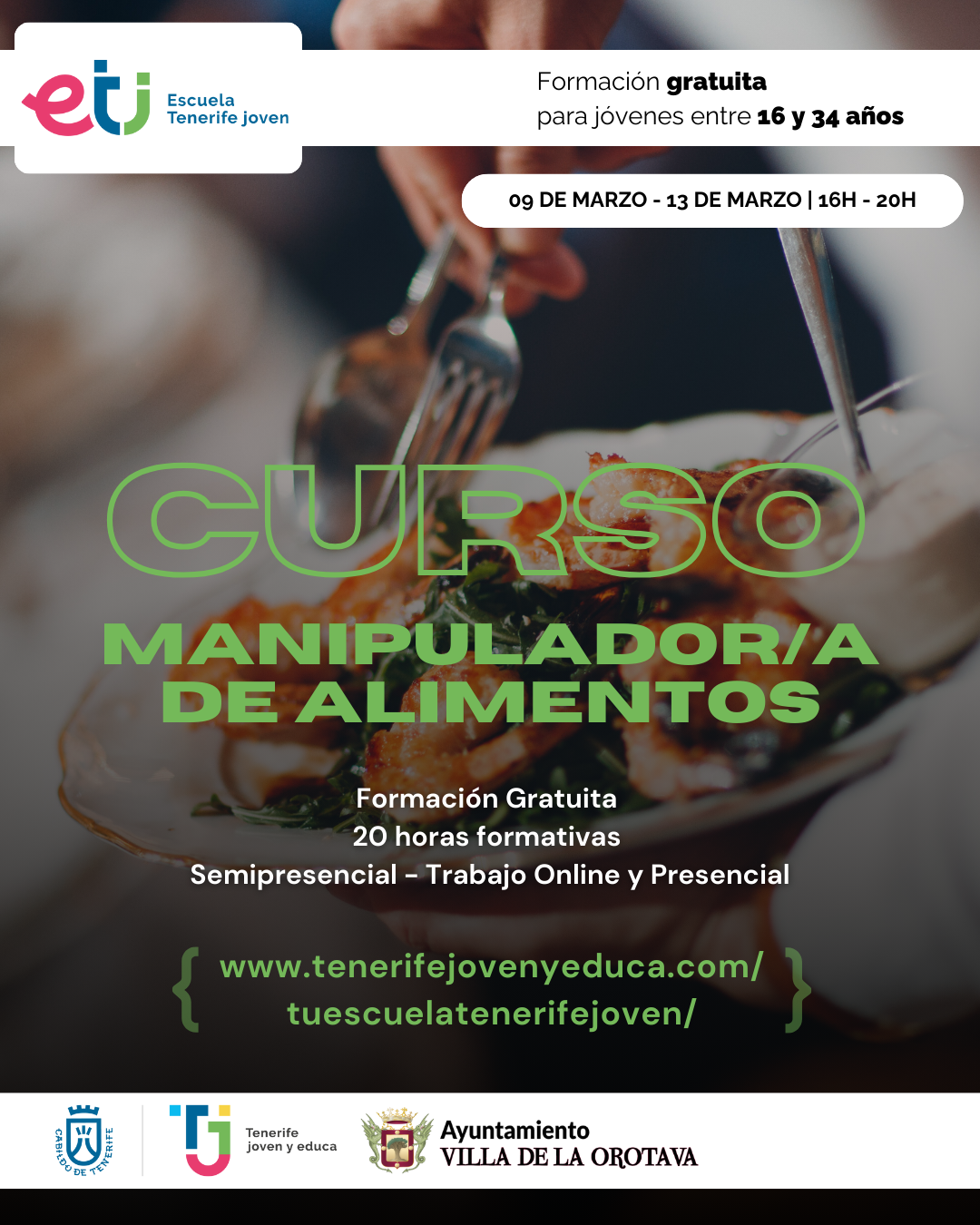 Curso de Manipulador/a de Alimentos