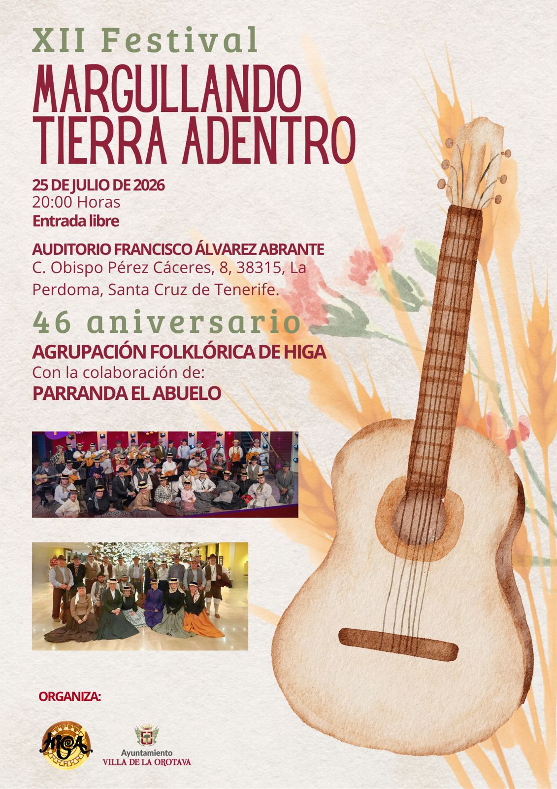 XII Festival “Margullando Tierra Adentro”