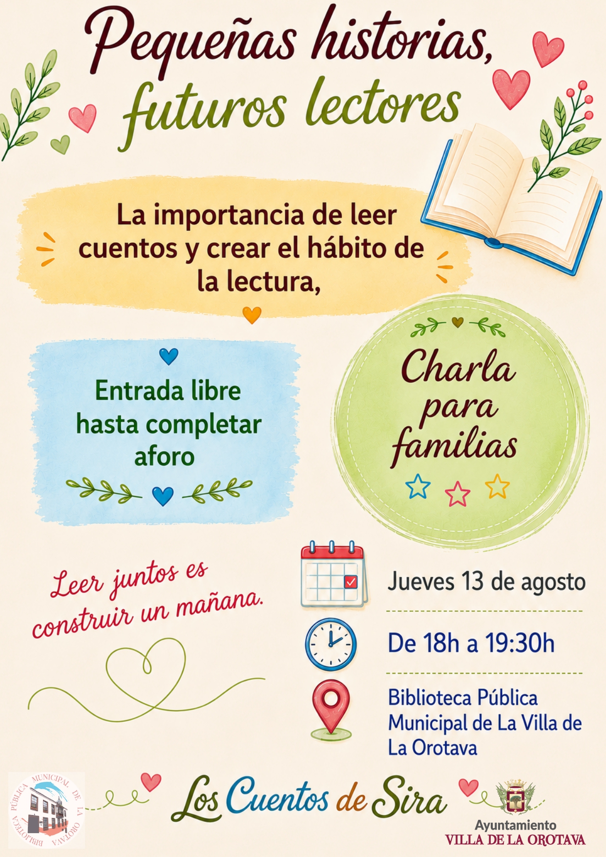 Charla para familias