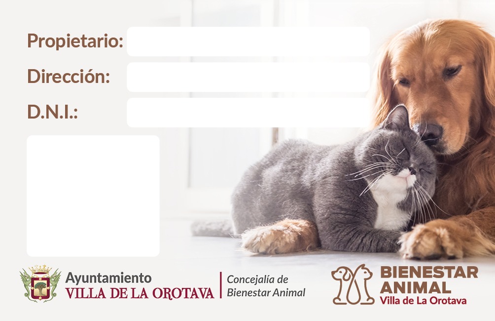 Tarjeta de Identidad de la Mascota