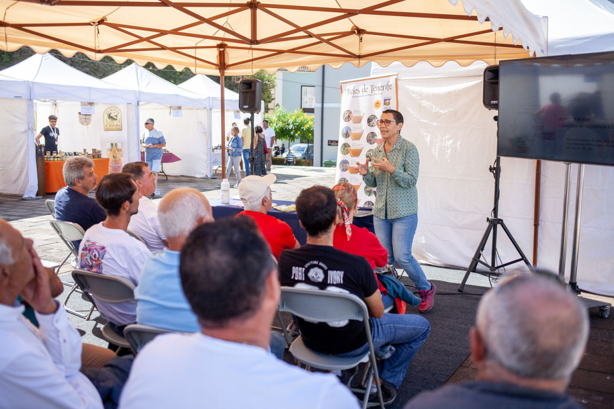 Charla sobre las mieles, tipos y sus nutritivos.