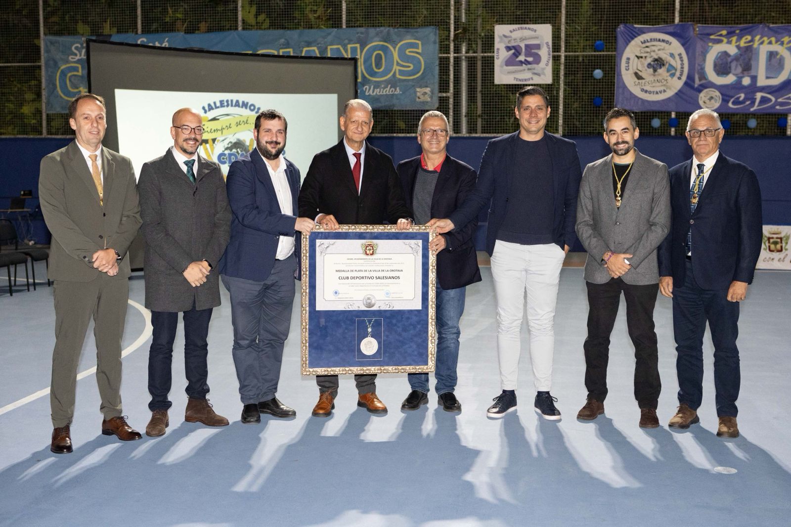 El CDS Salesianos, Medalla de Plata del municipio