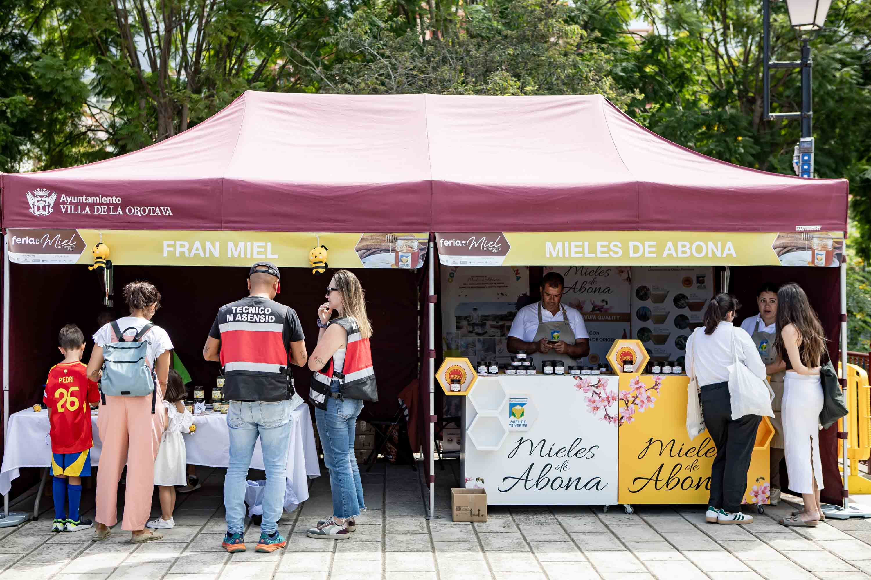 La Plaza de la Constitución de La Orotava acogerá la Feria de la Miel de Tenerife el último fin de semana de septiembre
