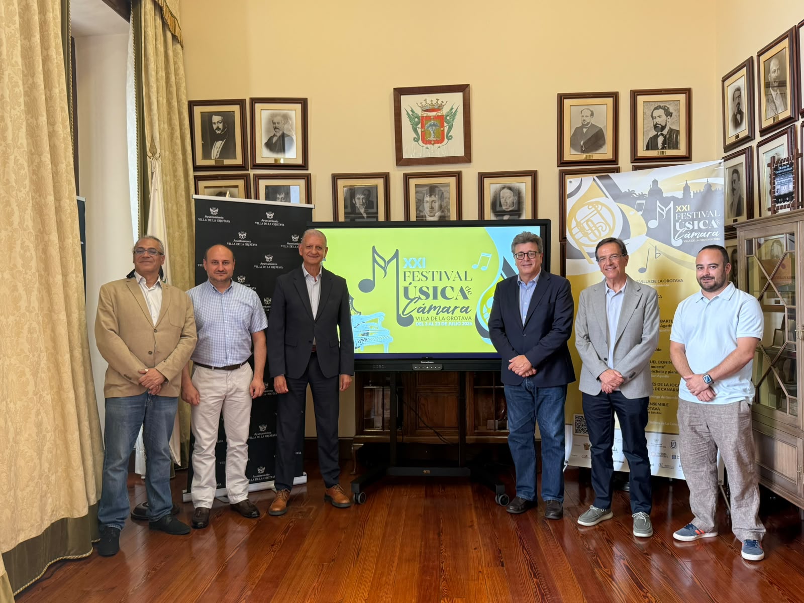 La Orotava acoge en julio el XXI Festival  de Música de Cámara Ensemble Villa de La Orotava, un referente cultural en Canarias