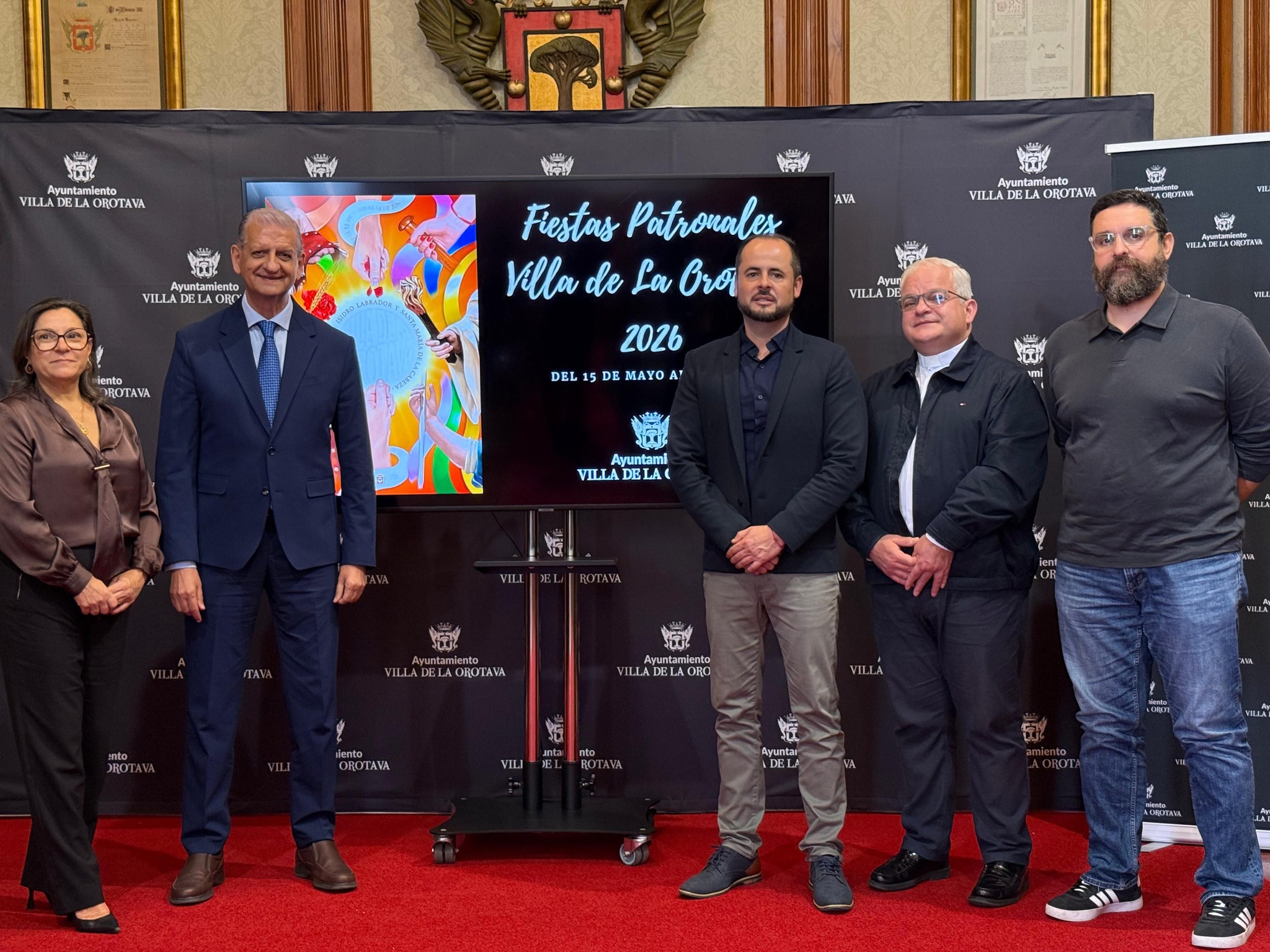 La Orotava presenta el programa de las Fiestas Patronales
