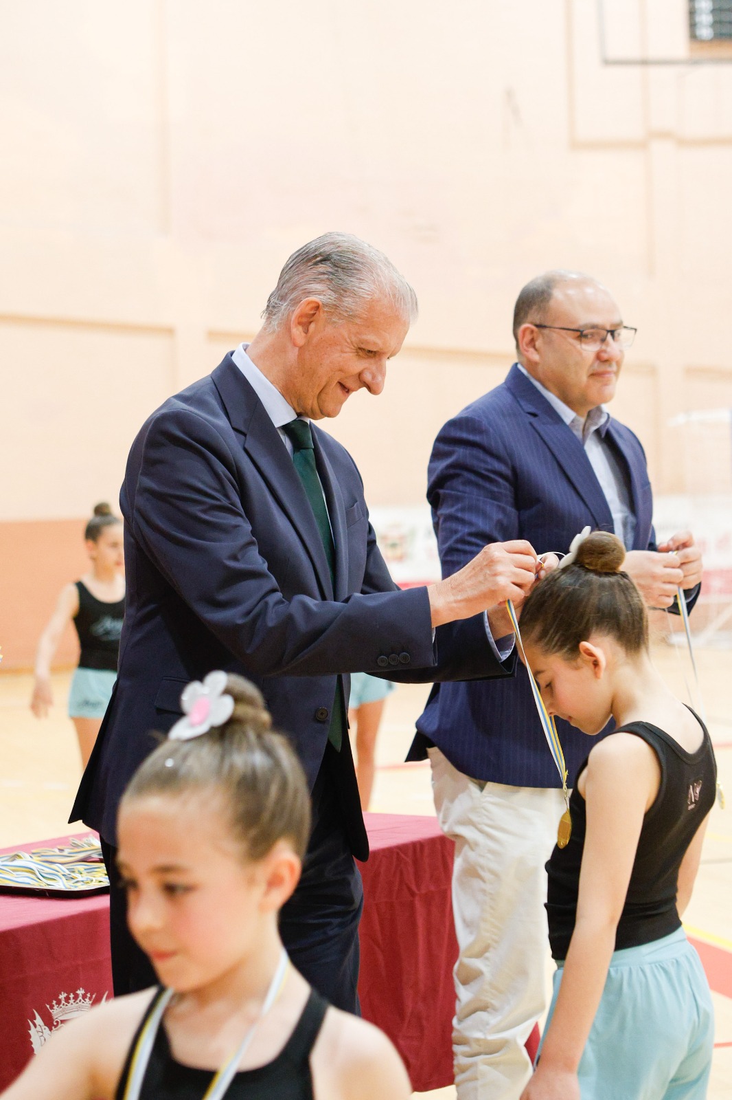 Muestra de gimnasia rítmica del Plan Municipal de Actividades Extraescolares del curso 2025/2026