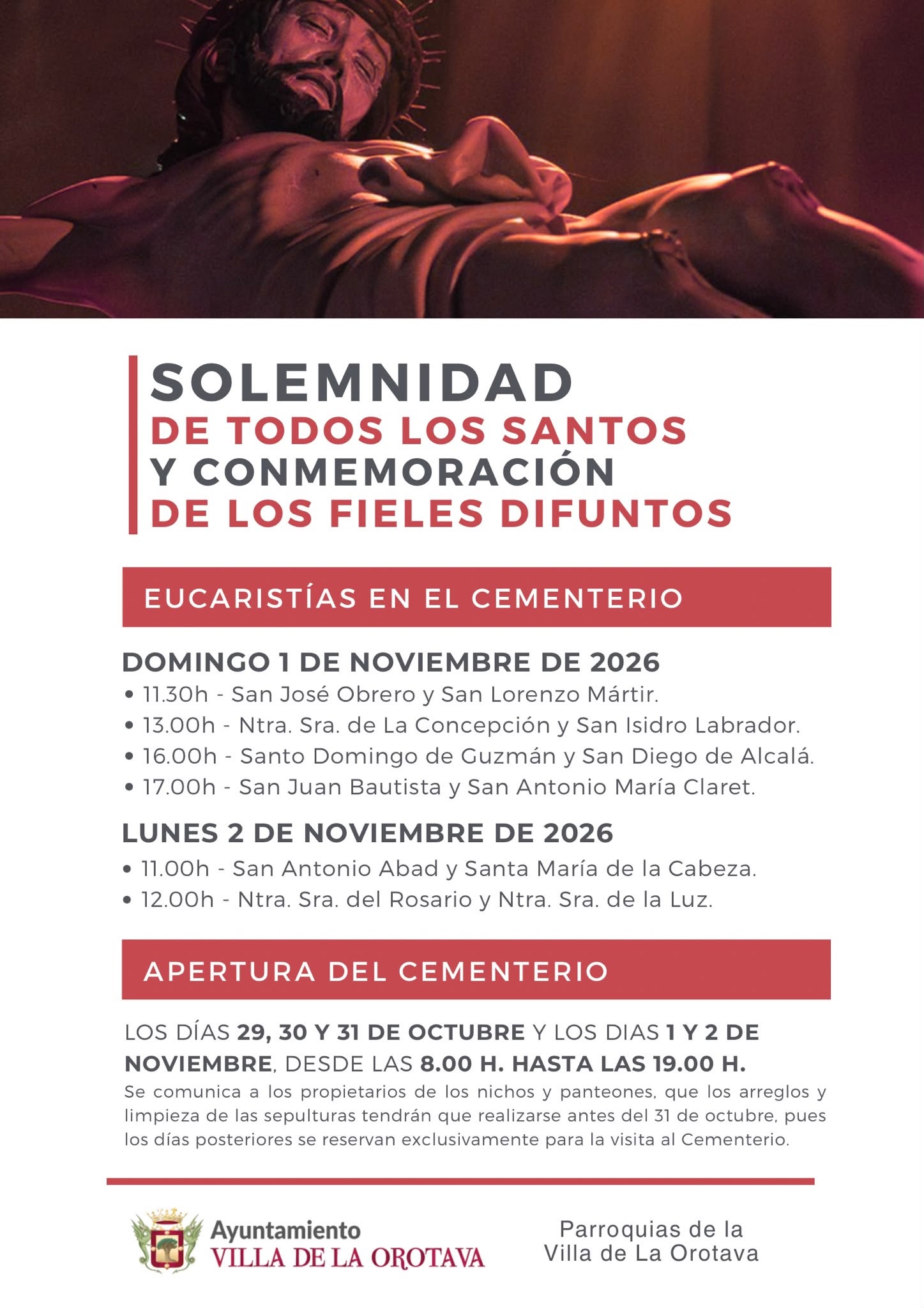 Ampliación horario cementerio