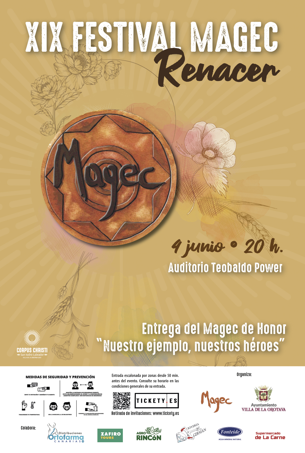 Durante el Festival, que cumple su 19ª edición, se entregará el popular ‘Magec de Honor’