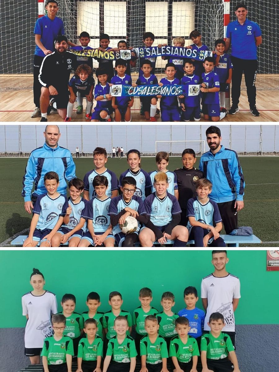 Tres clubes de La Orotava, premiados con el “Balón de Oro” en diferentes categorías