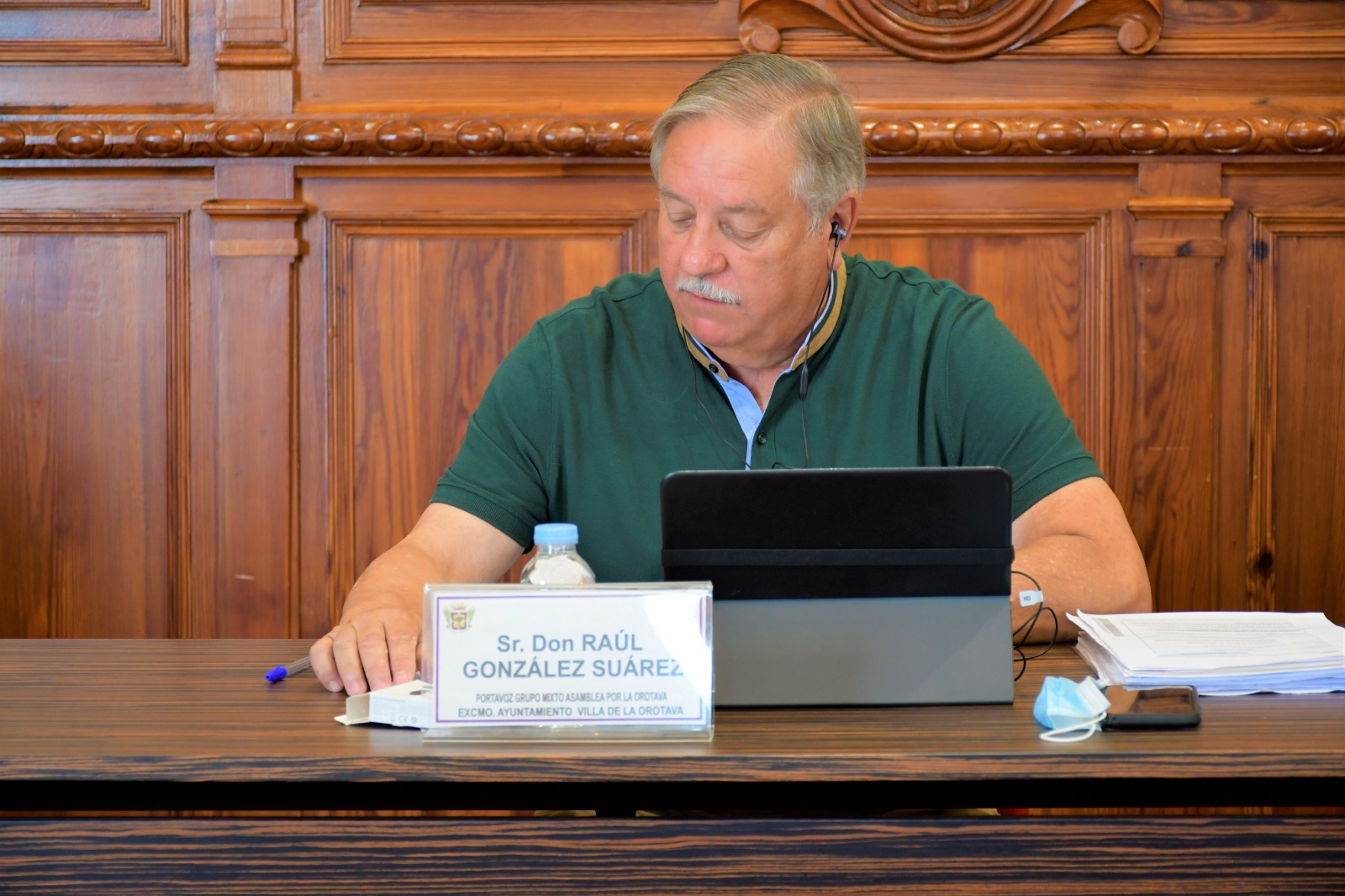 Raúl González se despide en el Pleno de la política municipal