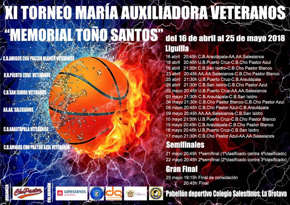 Gran Final XI Edición Torneo de Baloncesto María Auxiliadora La Orotava 2018