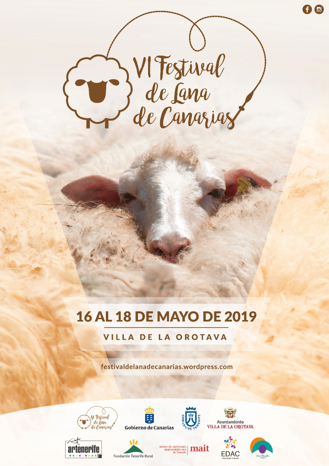 La Orotava acoge el IV Festival de la Lana de Canarias los días 17 y 18 de mayo