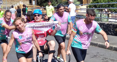Pichón Trail Project celebra en La Orotava el Día mundial de la Esclerosis Múltiple