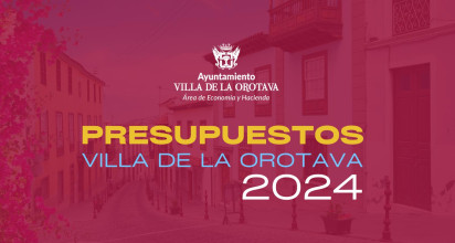 Presupuestos Villa de La Orotava 2024