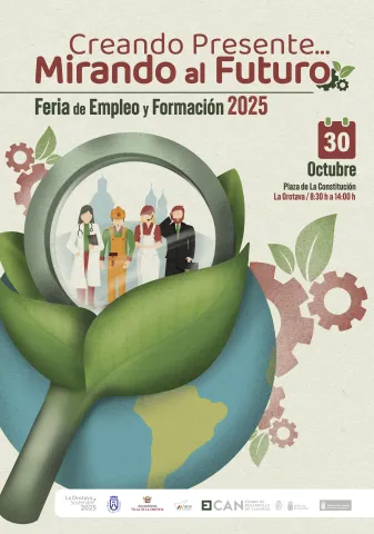 La Orotava fomenta el acceso al mundo laboral de la población con la Feria de Empleo y Formación 2025