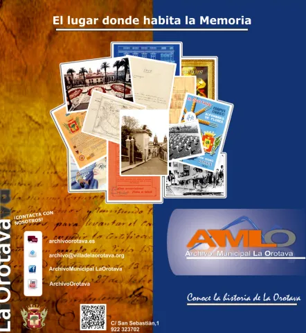 Cartel ARCHIVO MUNICIPAL