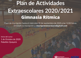 Inscripción en Gimnasia Rítmica