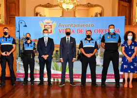 Toma de posesión de tres nuevos oficiales de la Policía Local de La Orotava