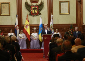 Lectura del pregón de las fiestas del Corpus Christi 