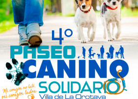 La Orotava acoge el IV Paseo Canino Solidario