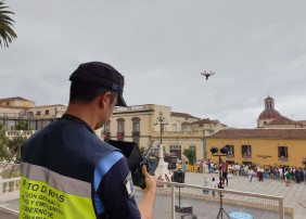 LA POLICÍA LOCAL DE LA VILLA, ÚNICA EN LA ISLA CON UNA UNIDAD DE DRON