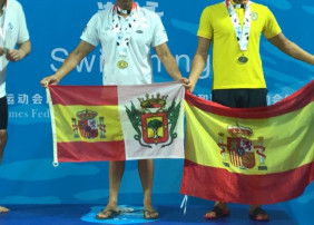 El agente orotavense José Báez se hace con diez medallas en los Juegos Mundiales de Policías y Bomberos en China