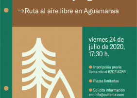 Ruta por Aguamansa para la prevención de incendios en zonas forestales y agrarias