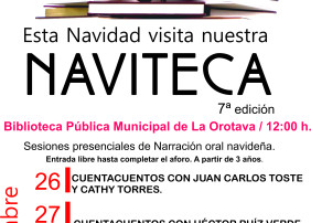 La "NAVITECA" vuelve por Navidad a la Biblioteca.