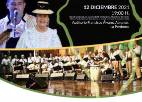 El acto tendrá lugar el próximo domingo 12 de diciembre, a partir de las 19:00 horas, y contará con la participación de los solistas invitados Gustavo Rodríguez y Carmilla Díaz