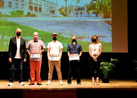 Ciro Romero, Santiago García y José Andrés González, ganadores en las tres modalidades de Arte con Enganche