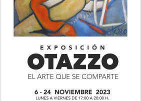 cartel de la exposición sobre Otazzo