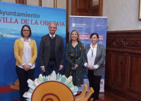 Delia Escobar, Francisco Linares, Cristina Oliveira y Elena Pérez