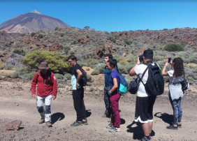 Los jóvenes orotavenses disfrutan de actividades alternativas en la naturaleza