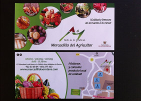 El Mercadillo Valle de La Orotava edita un nuevo díptico informativo