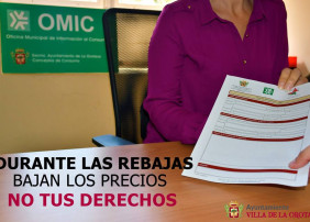 La OMIC lanza una campaña recordando los derechos de los consumidores ante las rebajas