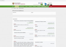 El Ayuntamiento de La Orotava pone a disposición de los vecinos y las vecinas del municipio toda la información necesaria para poder contactar tanto con las concejalías como con los servicios del consistorio