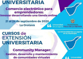 LA ULL OFRECERÁ EN LA OROTAVA UN CURSO DE COMERCIO ELECTRÓNICO Y OTRO DE COMMUNITY MANAGER