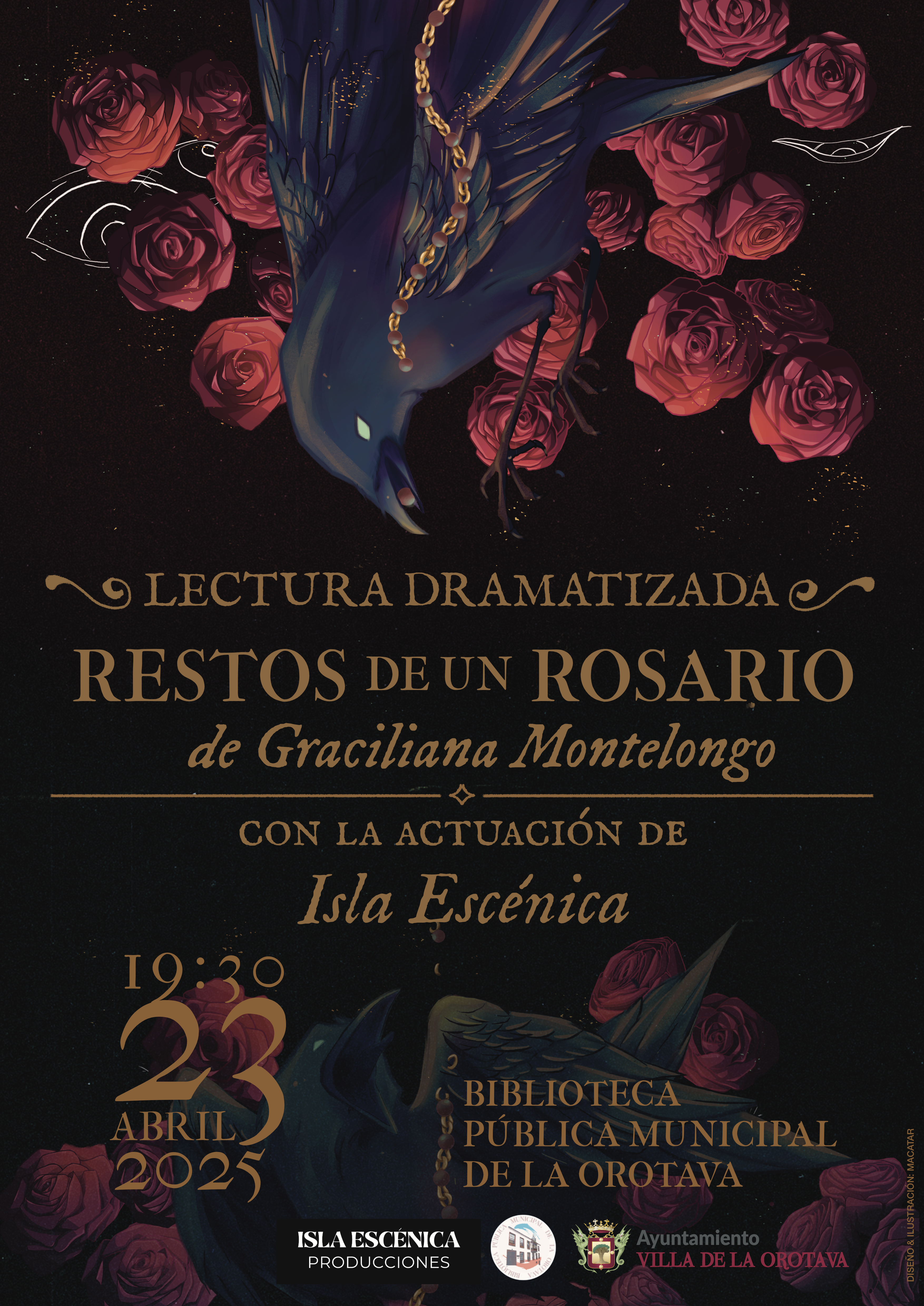 Cartel_lectura restos de un rosario