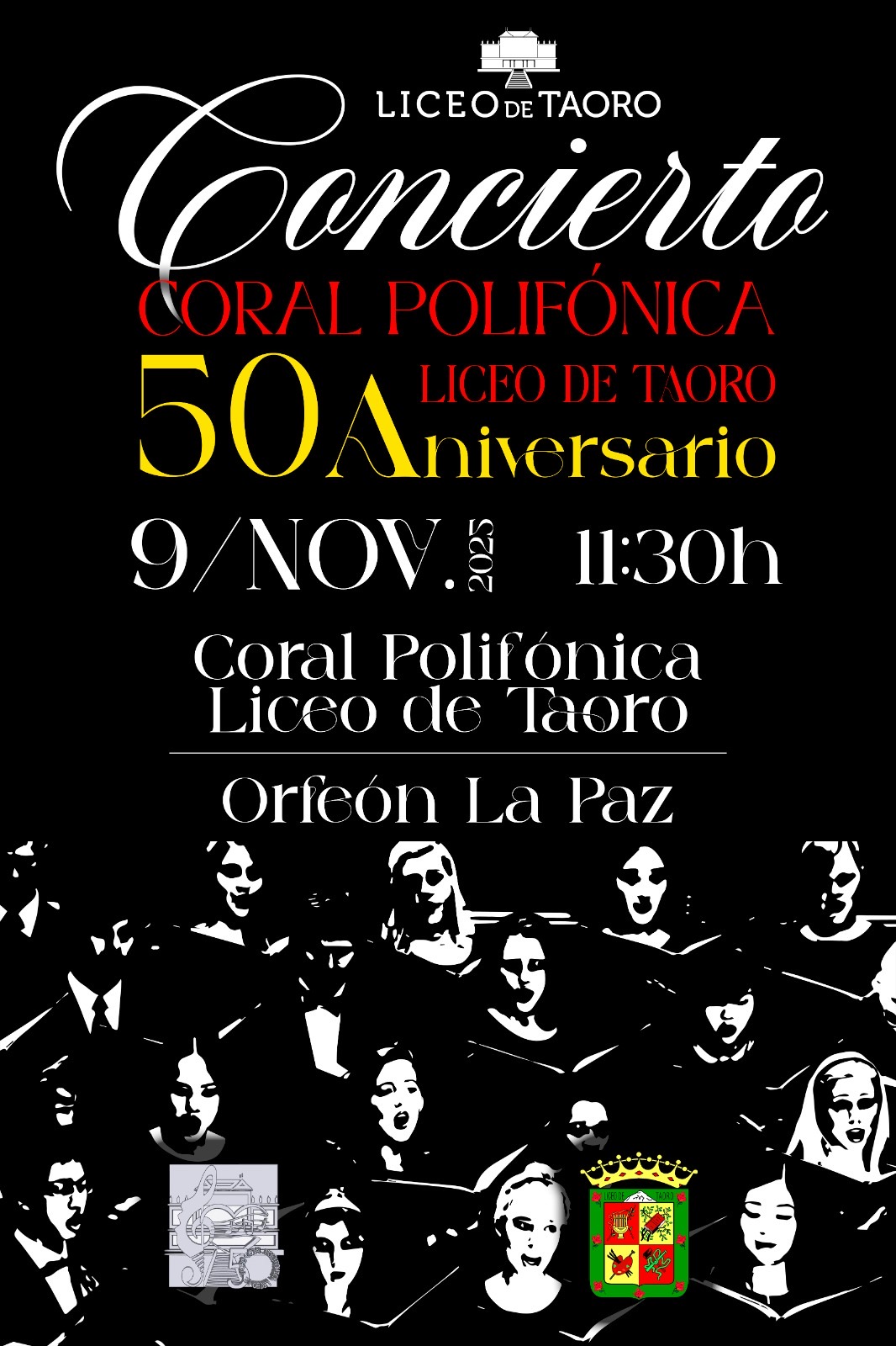 Concierto Coral Polifónica Liceo de Taoro 50º Aniversario