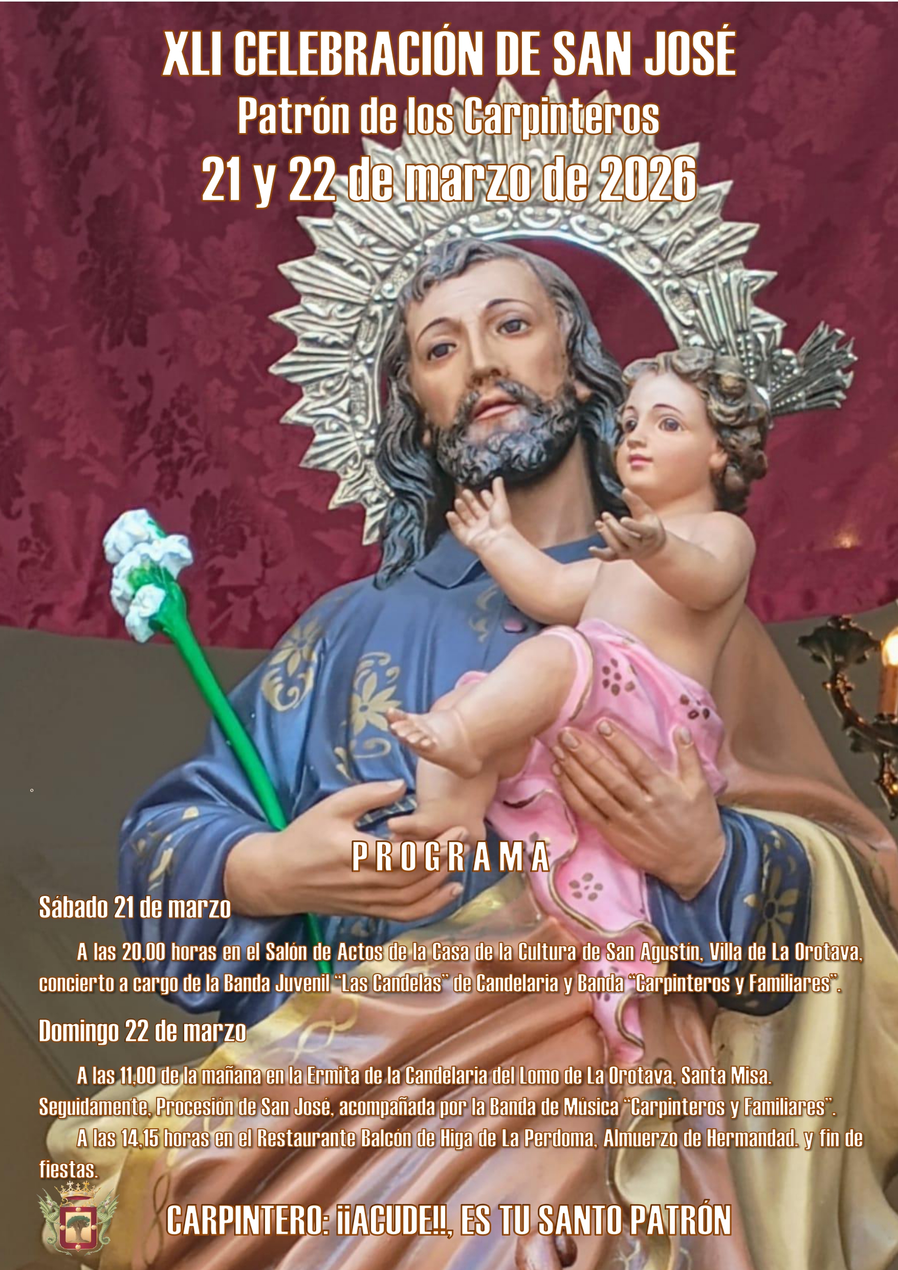 XLI edición de la festividad de San José