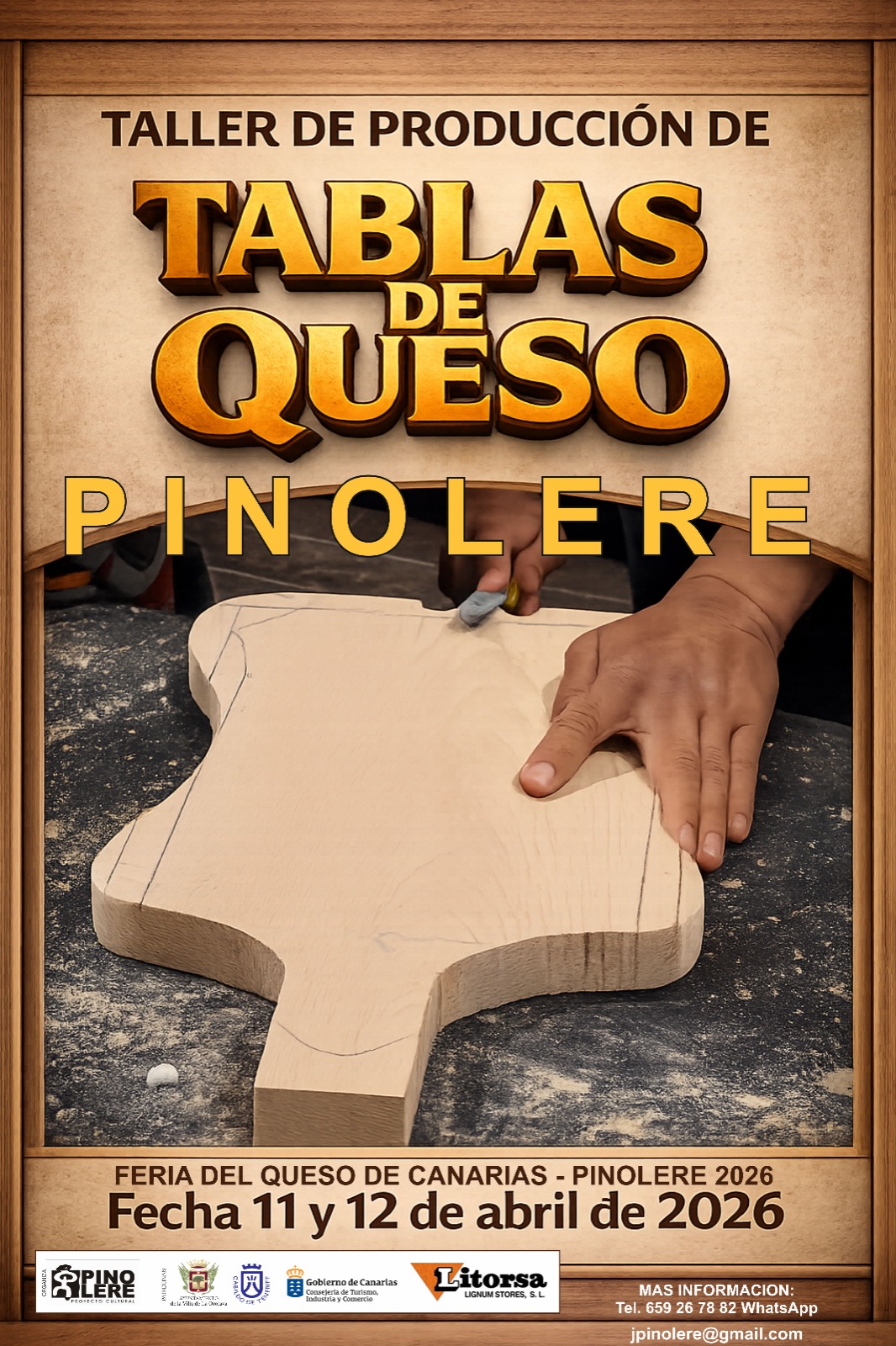 Taller de Producción de Tablas de Queso.
