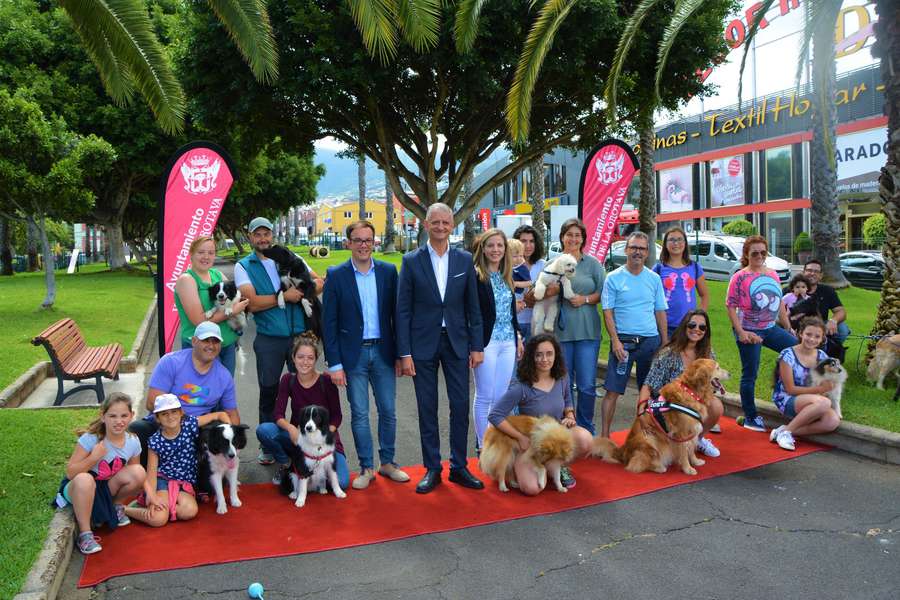 La Orotava estrena parque canino y es uno de los mayores de Canarias