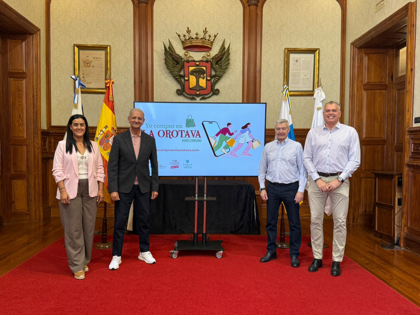 La Orotava activa este miércoles sus Bonos Consumo para dinamizar las compras en el comercio local