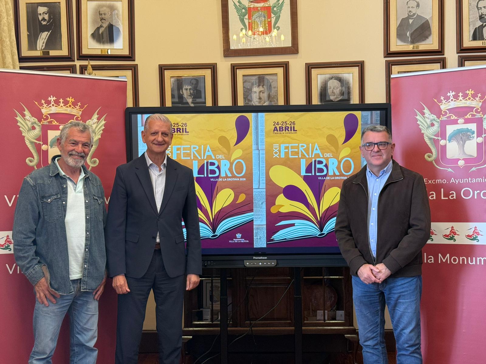 La Orotava acoge este fin de semana la XXII Feria del Libro