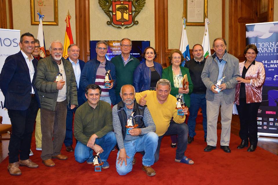homenaje a los dramaturgos, directores y actores de Tenerife en La Orotava