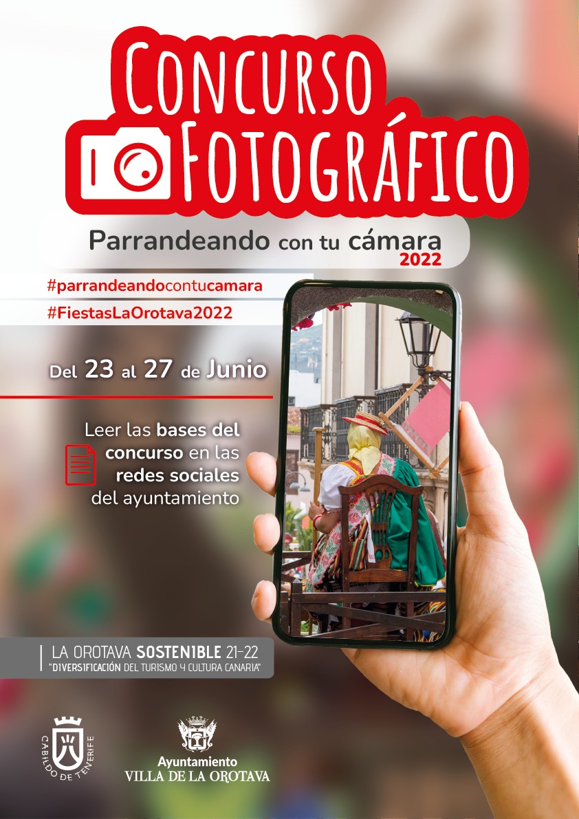 La Orotava convoca el concurso de fotografía “Parrandeando con tu cámara”