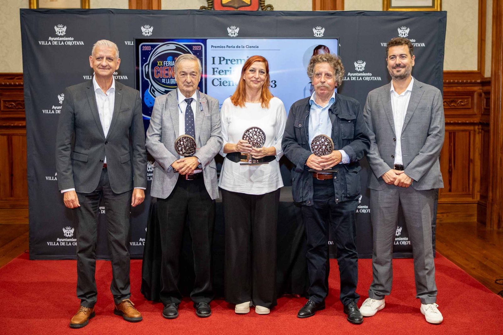 Entregados los Premios Feria de la Ciencia Villa de La Orotava