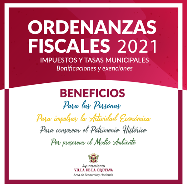 Ordenanzas Fiscales 2021